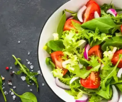 Salads and raw vegetables